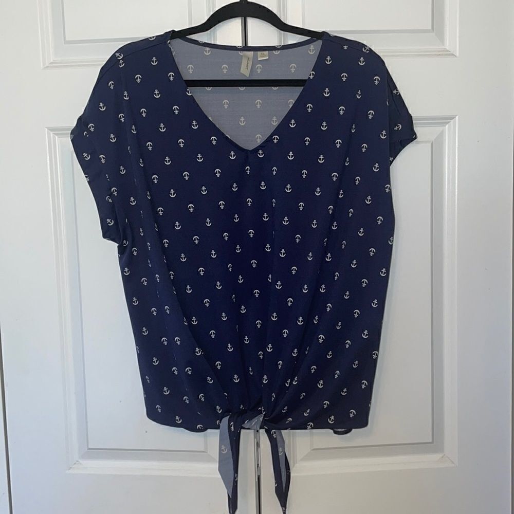 Tacera nautical top 